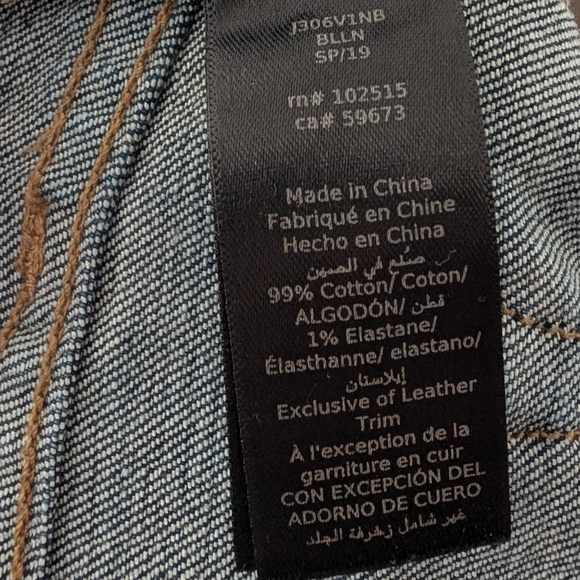 John Varvatos Distressed Ankle Jeans - Picture 6 of 6